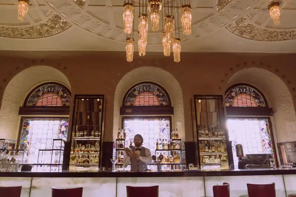 Atmospheric Dining Interior