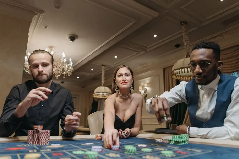 Elegant Casino Guests